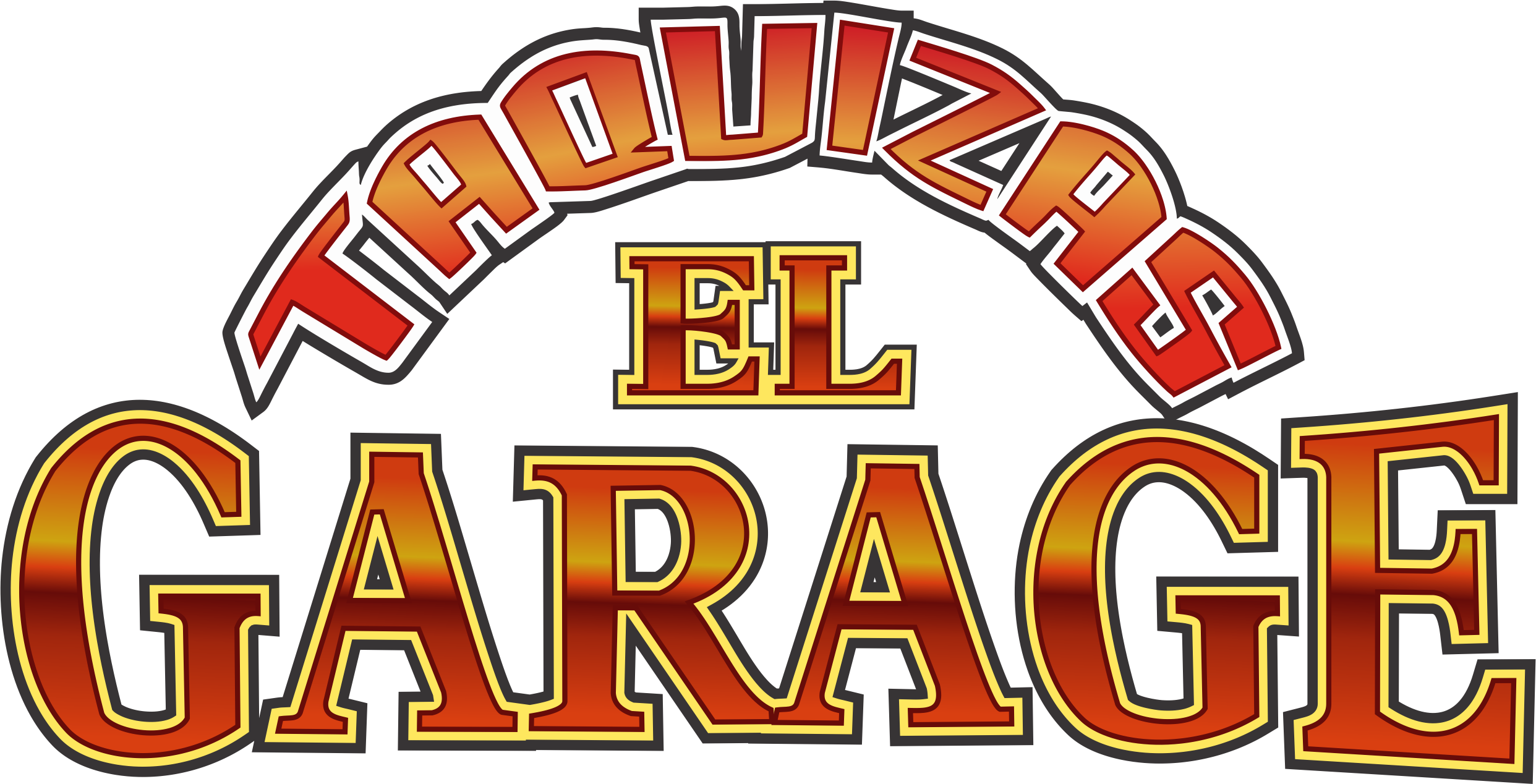 logo de taquizas el garage